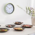 thumbnail image 4 of Reloj de pared grande que no hace tictac, de leer, silencioso, funciona con baño interior, ión de niño cocina y oficina verde perfecl reloj de pared, 4 of 8