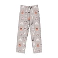 thumbnail image 4 of Xecao Various Rabbits Men's Straight Lounge Pajama Pants: The Ultimate in Comfortable Sleepwear, 4 of 9
