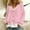 Pink, variant on HUAXUN-Womens V Neck Button Down Cardigan, Fall Winter Long Sleeve Open Front Knit Sweater, Loose Fit Casual Outwear Coat,Cardigan Sweaters for Women(Black,L)