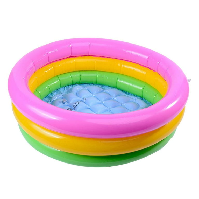 Kritne 60 90cm Toy Round Pool Three layer Rainbow Space Toy Sand