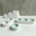 thumbnail image 4 of Concrete Candlestick Silicone Mold DIY Handmade Round Plaster Epoxy Resin Candle Holder Craft Molds Home Decoration Supplies, 4 of 7