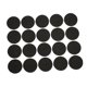 thumbnail image 5 of AURARMLET 100Pcs Black Round Furniture Pads Felt Mats Self Adhesive Non Slip for Protecting Furniture, 5 of 7