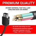 thumbnail image 3 of SNES Classic Controller Extension Cable 3M / 10ft (2-PACK), i-Kawachi SNES Extension Power Cord for Super Nintendo SNES Classic Edition Controller (2017) and Mini NES Classic Edition (2016), 3 of 8