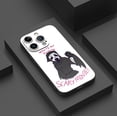 thumbnail image 3 of Moderno y divertido: sea creativo con esta funda plateada mate de doble capa para iPhone 15 Pro Max 14 13 12 Pro 11, 3 of 4