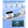 thumbnail image 4 of Foldable 3 in 1 Charging Station,18W Fast Charger Stand for Multiple Apple Devices Compatible with All iPhone, iWatch, Air Pods, Fast Charge Portable Travel Charger with QC3.0 Adapter, 4 of 14