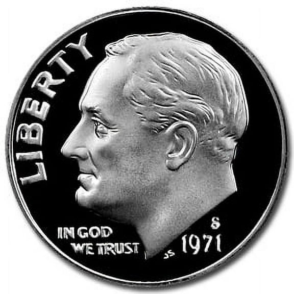 1971-S Roosevelt Dime Gem Proof