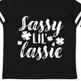 thumbnail image 4 of Inktastic Saint Patrick's Day Sassy Lil' Lassie with Shamrocks Boys or Girls Toddler T-Shirt, 4 of 5