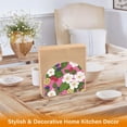 thumbnail image 6 of Yayeee Napkin Holder for Table Kitchen Paper Tissue Organization, White Flowers, 6 of 8