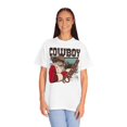 thumbnail image 4 of Womens Cowboy Christmas Shirt Vintage Western Santa Claus Country Music Shirt, 4 of 4