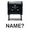 Black, variant on Vivid Stamp Name? Self Inking Rubber Stamp (Blue Ink) - Medium