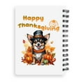 thumbnail image 2 of Happy Thanksgiving Chihuahua Welcome Thankful Fall Autumn Pumpkin Spiral Bound Journal Dog Lover Gifts Idea 5x7in Spiral Notebook - 02021, 2 of 5