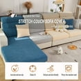 thumbnail image 2 of 2023 New Sofa Protector - Wear-Resistant Couch Cushion Slipcovers, Stretch Cushion Case Replacement, Anti-Slip L Shape Sofa Covers, Lounge Slipcover Single Seat, 2 of 7