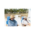 thumbnail image 6 of CTM Palm Straw Lifeguard Hat with Wide Brim, 6 of 6