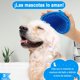 thumbnail image 3 of Wolfi Set 3 Cepillos Baño Mascotas Perro Gato Masajeador Champú Mango Anillo Ajustable, 3 of 6