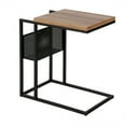 thumbnail image 2 of Henn&Hart 20" Blackened Bronze Metal Side Table, 2 of 10