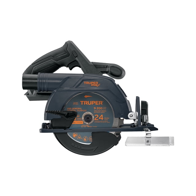 Sierra circular 6-1/2', 20V, s/accesorios, MAX negro
