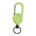 thumbnail image 4 of Almencla Porte-Clés Rétractable 23.6 Pouces Porte-Badge en Acier pour Randonnée Pêche Vert, 4 of 8