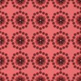 thumbnail image 1 of Ahgly Company Tapis d'Intérieur Lavables à la Machine, Carrés, Transitionnels, Rouges, 5 Pieds Carrés, 1 of 7