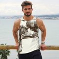 thumbnail image 6 of Daiia Cow 1 Printed Men's Quick Dry Fit Muscle Tank Top Slim-Fit Tank Workout Tank Top Lightweight Sports Tank Top-X-Large, 6 of 7