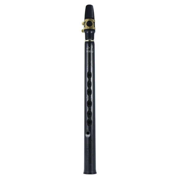 Saxofón MinHiXing Pocket Bb Saxofón Sax ABS con boquillas de alto 10 piezas Bolsa de transporte de caña Instrumento de viento de madera HiXing Saxofón