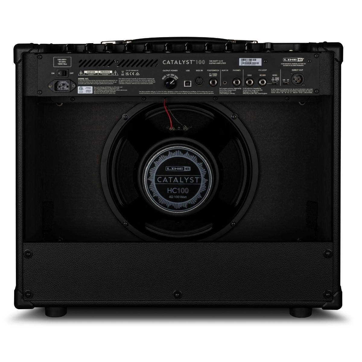 Line 6 Catalyst 100 100W 1x12" 2-Channel Guitar Amplifier and Speaker Combo