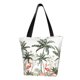 thumbnail image 1 of Balery Flamingo Palm Trees Bolsa de Hombro con Diseño, Bolsa Grande y Duradera, Bolsa Versátil para Compras, 1 of 6