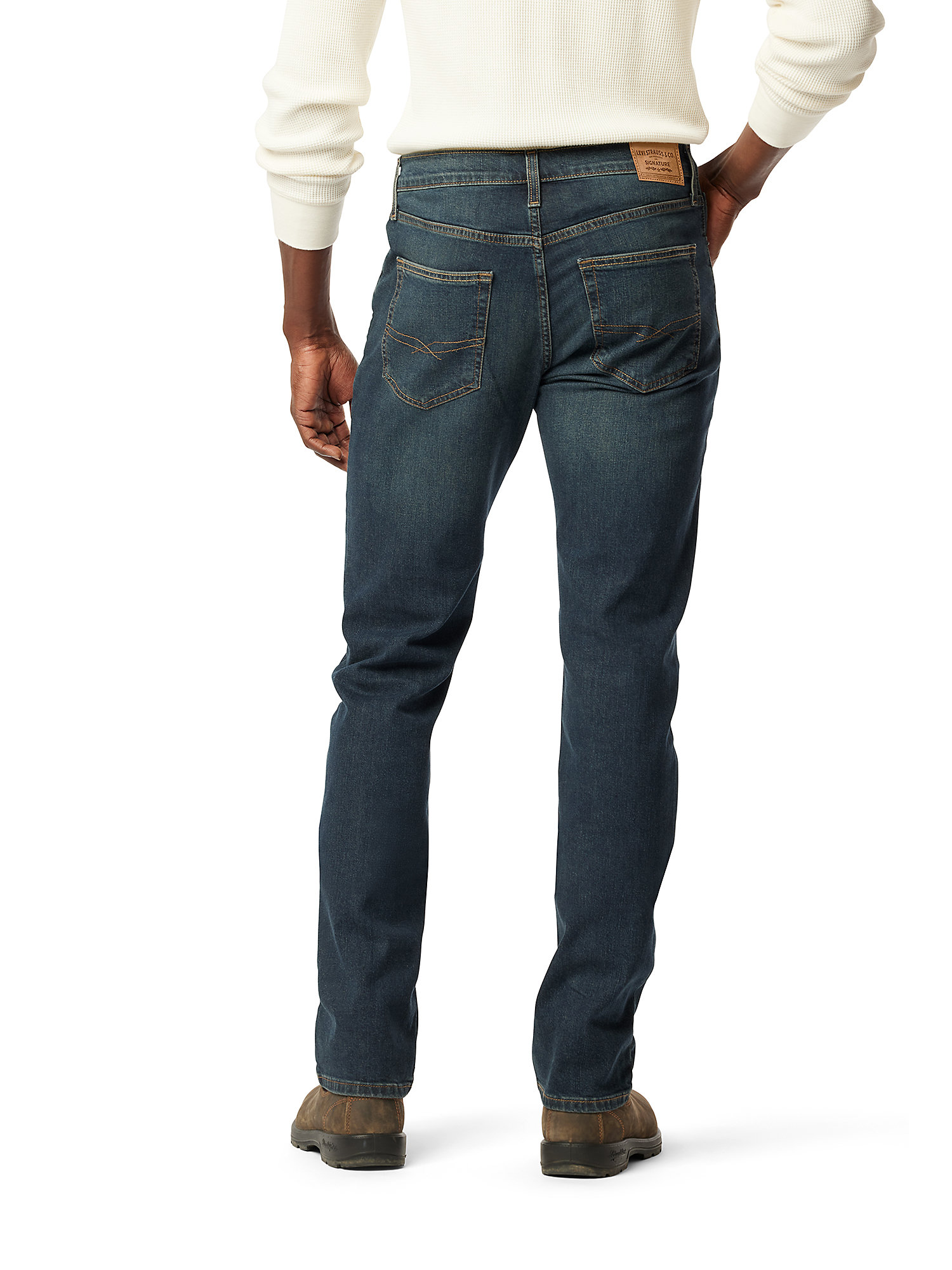 Levi Strauss Signature Men's Straight Fit Jeans photo 3