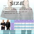 thumbnail image 2 of Womens Long Sleeve Tee Tops Round Neck Solid Color Unisex Rehab Shirt with Discreet Shoulder Snaps Clothing Blouses, 2 of 7