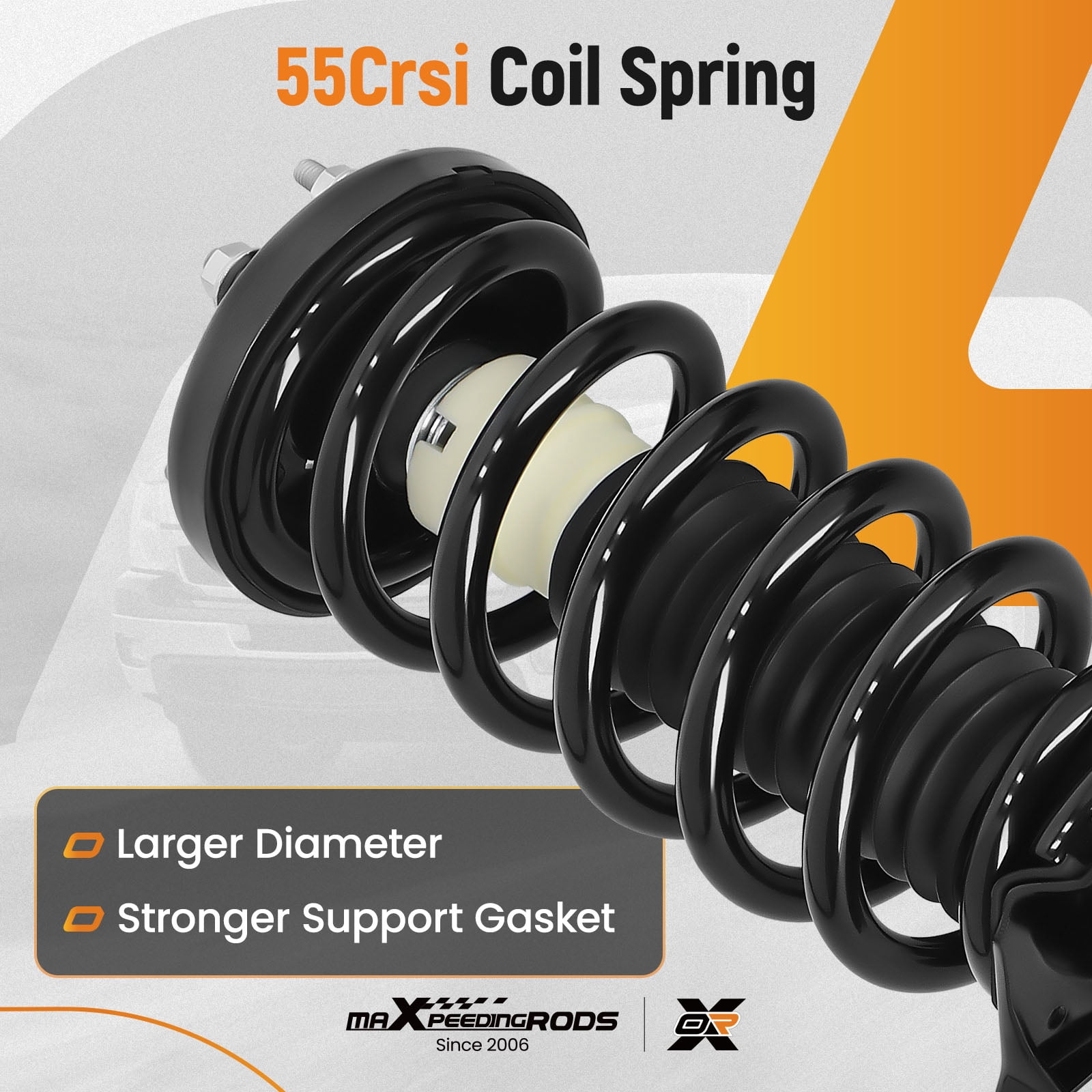 maXpeedingrods Front Pair Struts for 2009-2012 Acura TSX, 172771 172770 Complete Struts Coil Spring Assembly Shock Absorbers