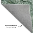 thumbnail image 3 of Dalyn Rugs Ravenna RN8 Teal Indoor/Outdoor, Luxury Washable, Bedroom, Living Room, Dining Room, Kitchen, Patio Rug, 2'3" x 7'6", Teal, 3 of 4