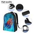 thumbnail image 5 of Prestonplayz Backpack 3D Print Lightweight Bookbag Casual Sport Daypack Travel Bag Laptop, 5 of 8