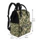 thumbnail image 2 of Disketp Camouflag Mochila de Pañales de Gran Capacidad con Múltiples Bolsillos, Mochila de Viaje Multifuncional para Bebé, Unisex, Moderna y Resistente, 2 of 6