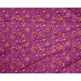 thumbnail image 4 of oneOone Tissu Polyester Lycra Violet Matériel de Robe Batik Tissu Imprimé Tissu au Mètre 56 Pouces de Large, 4 of 4