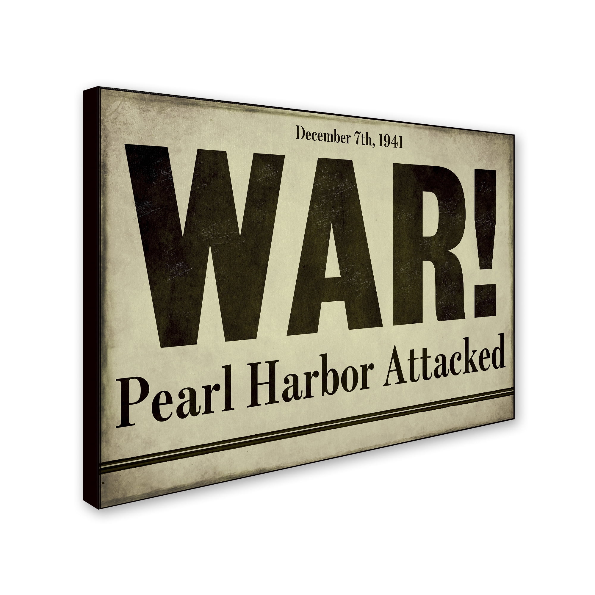 Trademark Fine Art "Pearl Harbor" Canvas Art by Color Bakery