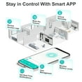 thumbnail image 4 of YDLW Smart Door Lock, Fingerprint Door Lock Knob with App Control, Suitable for Home, Cloakroom, Offices, Hotels, 4 of 8