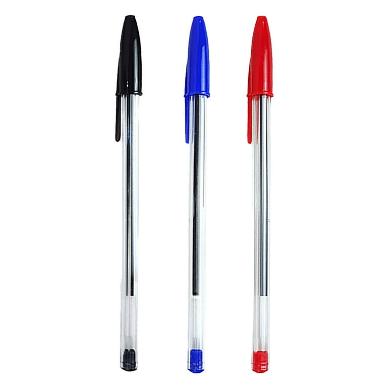 10-Pack Black Ink Ballpoint Pens – 0.5mm Fine Tip, Smooth Writing For School, Office, Or Gifts