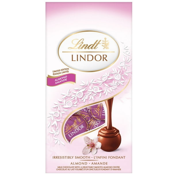 Lindt Lindor Milk Chocolates with Almond Flavoured Centres Walmart.ca