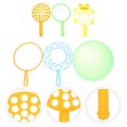 thumbnail image 2 of Miangastore 6PCS Cartoon Toy Bubble Bar Funny Bubble Making Toy Lovely Handheld Bubble Sticks Portable Outdoor Bubbling Tube Toy for Outdoor Playing (Random Color), 2 of 8