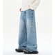 thumbnail image 5 of Vaqueros holgados Y2K for hombre - Pantalones vaqueros grunge vintage de pierna ancha for ropa de calle de hip hop y skater, 5 of 7