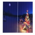 thumbnail image 4 of GUOOL 2PCS Blackout Curtains Drapery Screen For Window Fireplace Background Decoration 25, 4 of 5