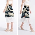 thumbnail image 4 of Swan Stylish Chiffon Beach Dresses with Polyester Straps - for Summer Days and Beach Skirts, 4 of 6
