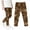 C-Coffee, variant on Zwiiyzr 3-8Y Girls Camouflage Printed Pants High Waist Stretchy Soft Tights Kids Summer Leggings for School Wearing Gray