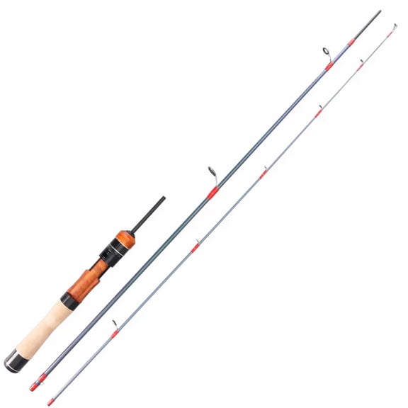 PURELURE Bait Finesse System UL Spinning Casting Fishing Rod Carbon Fiber 3 Pieces 1.40-1.53m 1-7g for Trout Fishing