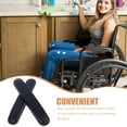 thumbnail image 3 of LOLIPPYY 2Pcs PVC Armrest Pads for Wheelchairs Anti-slip Easy Installation Replacement 10.6x2.0x1.2in, 3 of 6
