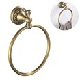 thumbnail image 1 of Anillo de toalla de latón antiguo, toallero Retro, colgante de Hardware, anillo colgante para baño a prueba de herrumbre, 1 of 5