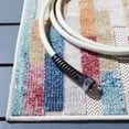 thumbnail image 4 of Safavieh  Cabana Ettorina Indoor/ Outdoor Boho Rug 5'3" x 7'6" - Red Aqua/Ivory, 4 of 14