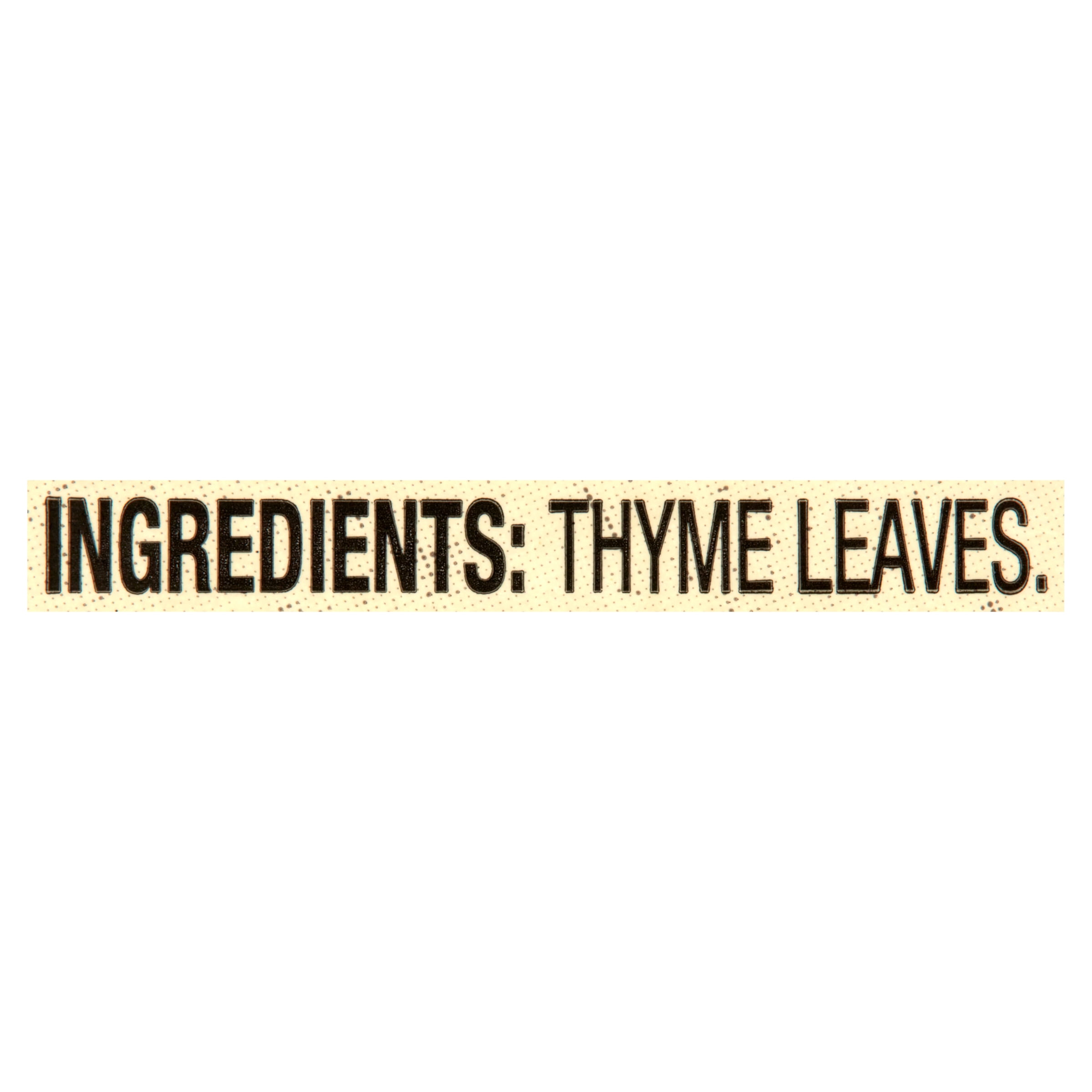 (6 pack) Great Value Thyme Leaves, 0.75 oz