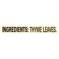 Great Value Thyme Leaves, 0.75 oz