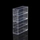 thumbnail image 5 of Caja de Almacenamiento de Gafas de 4 , Organizador de Gafas Grande, Soporte de Exhibición Apilable Multifuncional, Cosméticos Reutilizables, 5 of 7