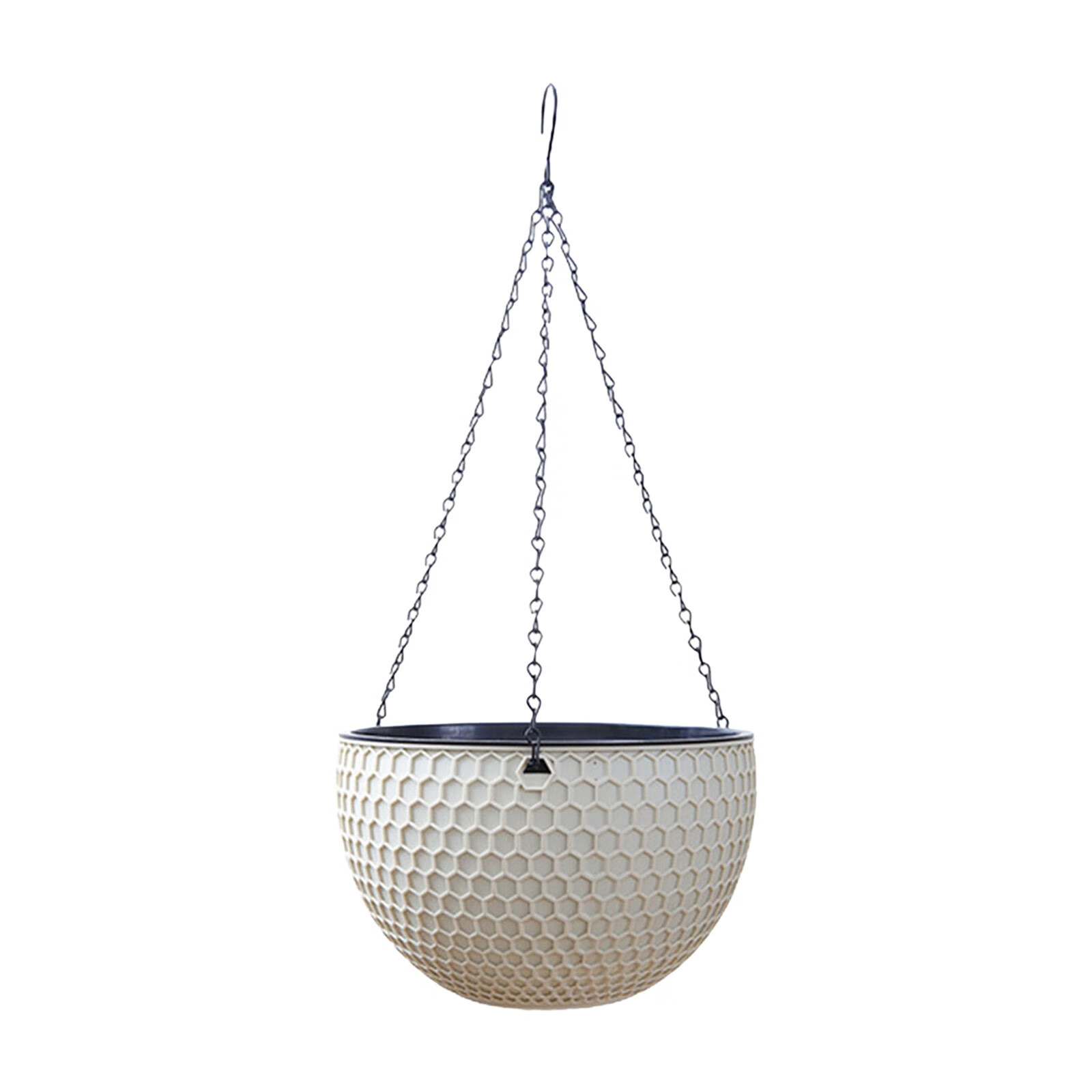 Flower Pots for indoor Plants Small Size Rattan Hanging Plastic Pot